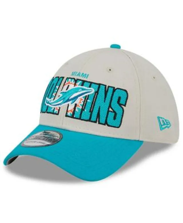 Miami Dolphins 2023 Draft 9FIFTY Snapback Hat, White, NFL by New Era