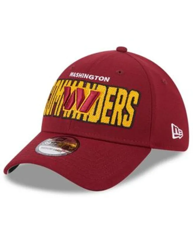 Washington Commanders Men’s New Era Burgundy 2023 NFL Draft 9FIFTY Snapback Adjustable Hat