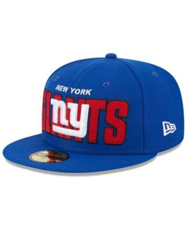 Men's New Era Stone/Royal York Giants 2023 NFL Draft Low Profile 59FIFTY Fitted Hat