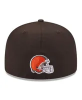 Men's New Era Stone/Brown Cleveland Browns 2023 NFL Draft