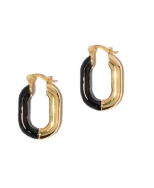 Celine Chunky Earrings in Metallic