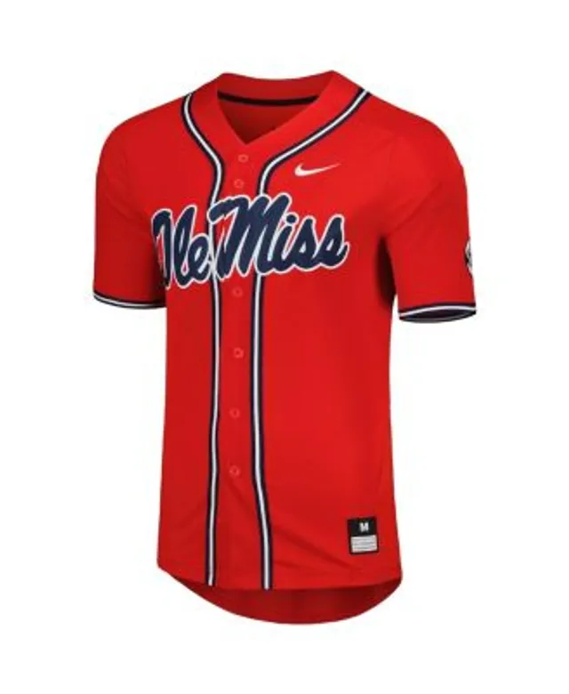 Nike Men's Powder Blue Ole Miss Rebels Replica Full-Button Baseball Jersey  - Macy's