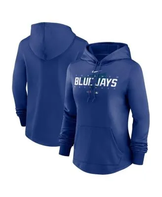 Men's Nike Royal Toronto Blue Jays Authentic Collection Therma Performance Pullover Hoodie Size: Large