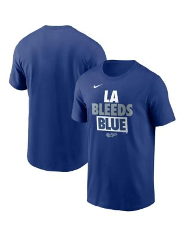 Nike Men's Royal Los Angeles Dodgers Rally Rule T-shirt
