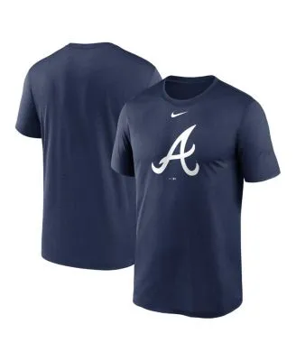 Nike Men's Navy Atlanta Braves Icon Legend T-shirt