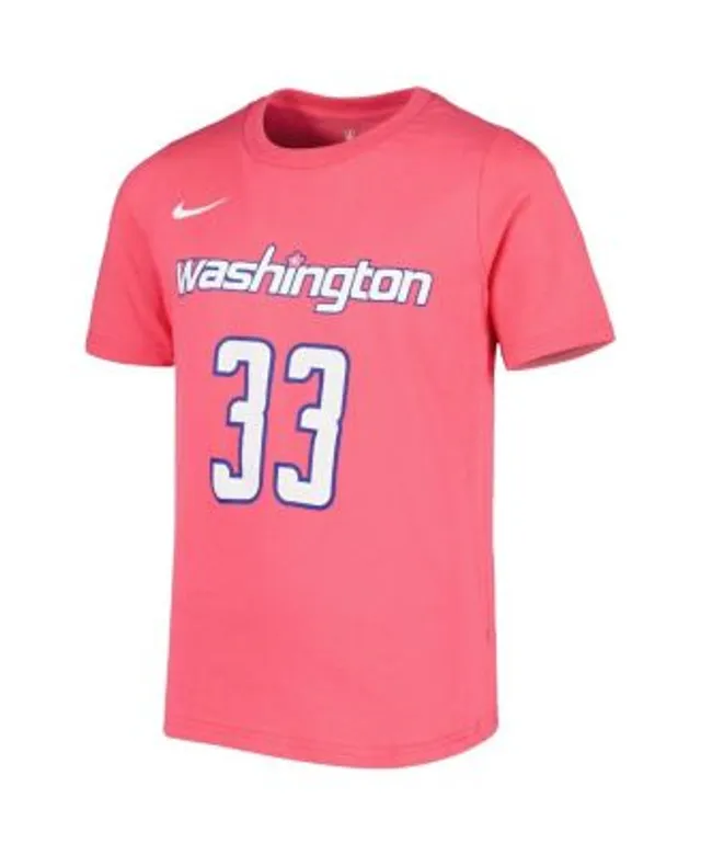 Nike Big Boys and Girls Kyle Kuzma Pink Washington Wizards 2022/23 City  Edition Name and Number T-shirt - Macy's