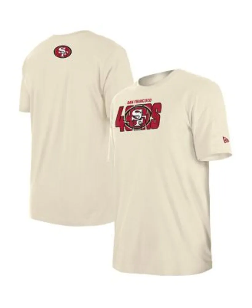 San Francisco 49ers NFL Mens Team Logo Gray Long Sleeve Henley