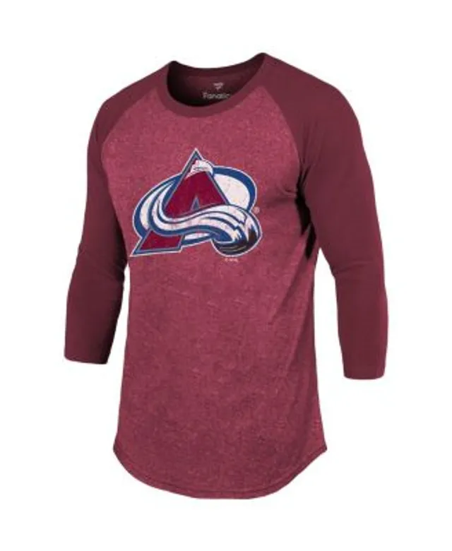 Women's Cale Makar White Colorado Avalanche Plus Size Name and Number Long  Sleeve T-Shirt