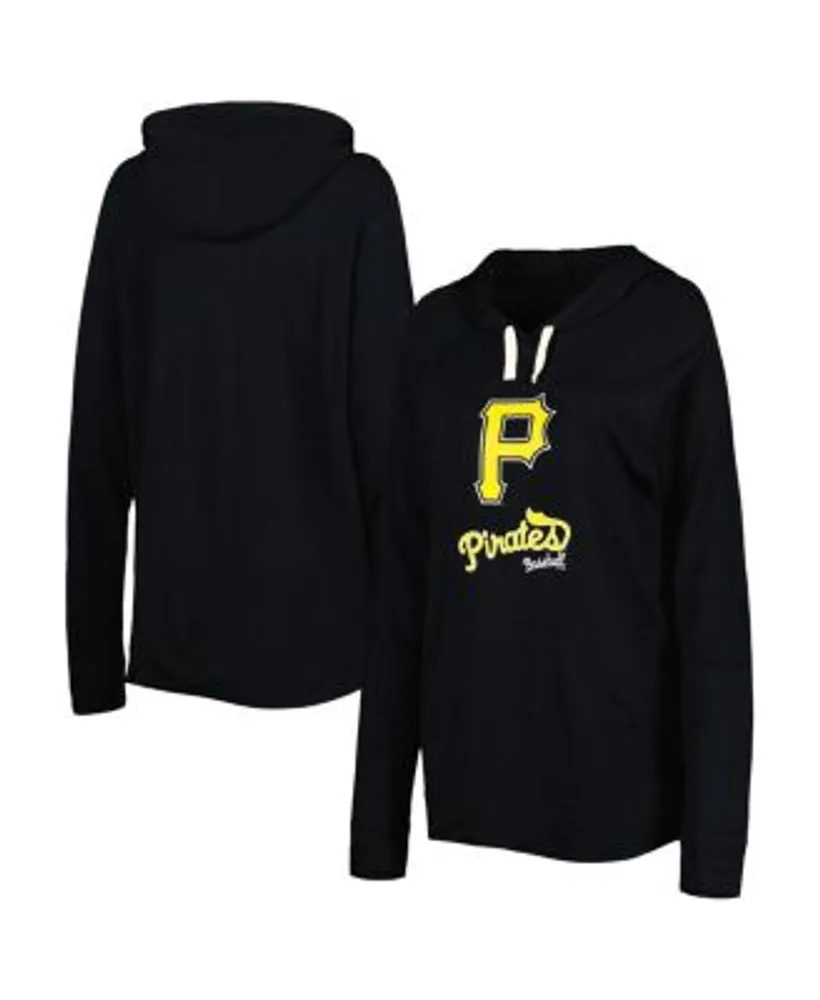 Touch Women's Black Pittsburgh Pirates Pre-Game Raglan Pullover Hoodie