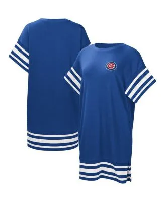 Chicago Cubs Refried Apparel Women's Hoodie Dress - Red/Royal