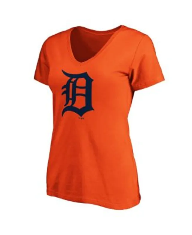 Fanatics Men's Navy Detroit Tigers Team Logo Lockup T-shirt - Macy's