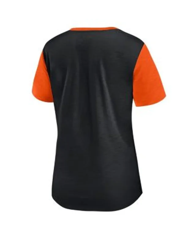 Refried Apparel Orange San Francisco Giants Cropped T-Shirt