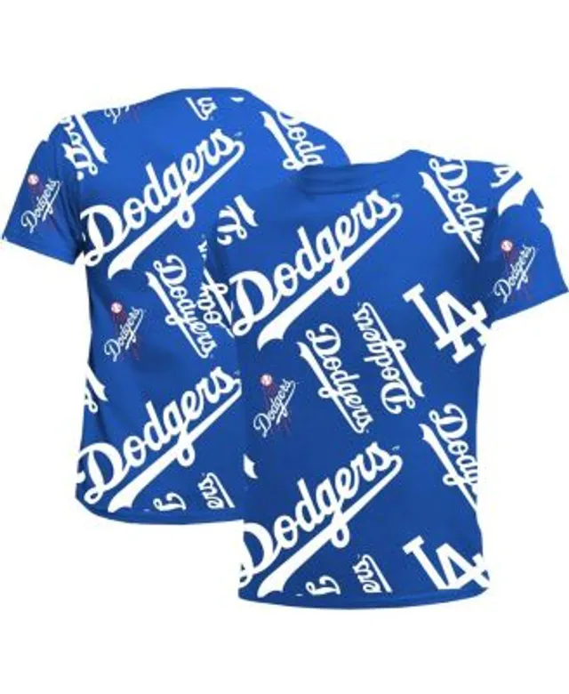 Stitches Big Boys Royal, Gray Los Angeles Dodgers Team Jersey - Macy's