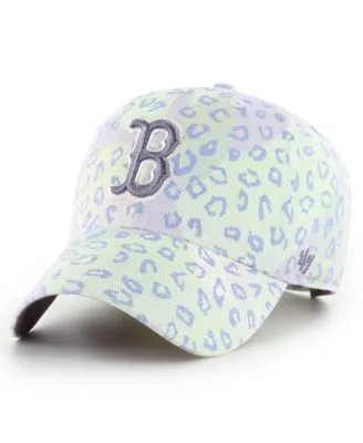 Women's '47 Toronto Blue Jays Tan Cheetah Clean Up Adjustable Hat