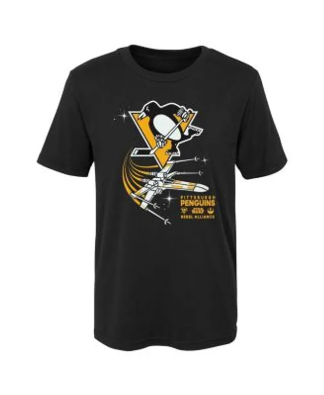 Toddler Pittsburgh Penguins Black Star Wars Rebel Alliance T Shirt -  Limotees