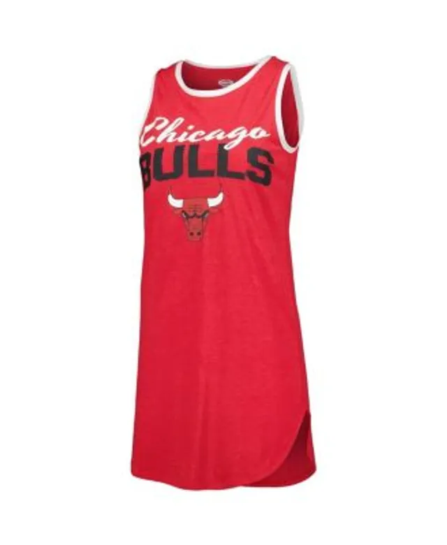 Chicago Bulls Concepts Sport Women's Sleeveless Nightshirt - Red