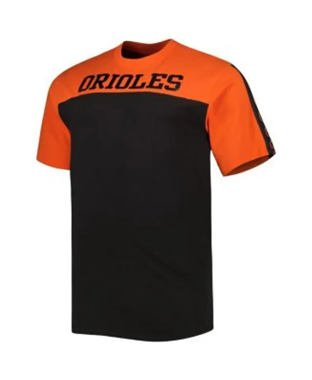 Baltimore Orioles Big & Tall Cloud T-Shirt - Black