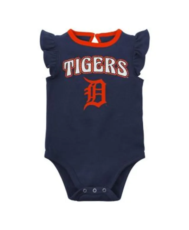 Newborn & Infant Houston Astros Navy/Orange/Heathered Gray Game Time Three-Piece Bodysuit Set