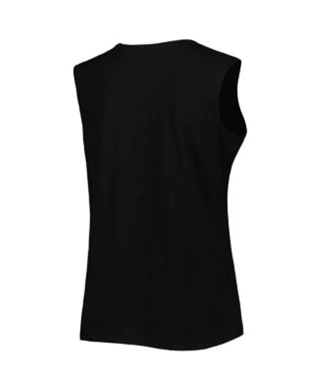 G-III 4Her by Carl Banks Colorado Rockies Women's Black Clubhouse Tank Top