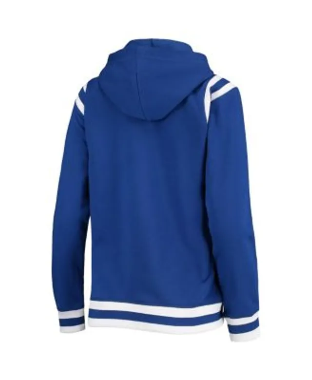 Texas Rangers Nike Women's In Pocket Gym Vintage Full-Zip Hoodie - Royal