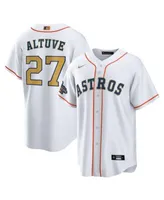 Lids Jose Altuve Houston Astros Nike 2023 Gold Collection Replica Player Jersey  - White/Gold