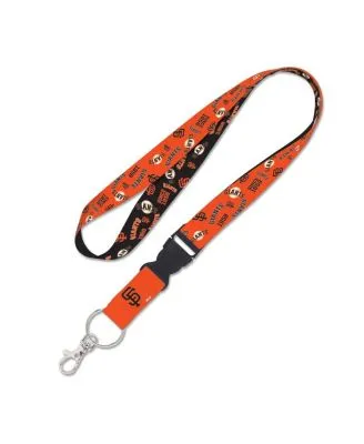 WinCraft Miami Marlins Heathered Lanyard with Detachable Buckle