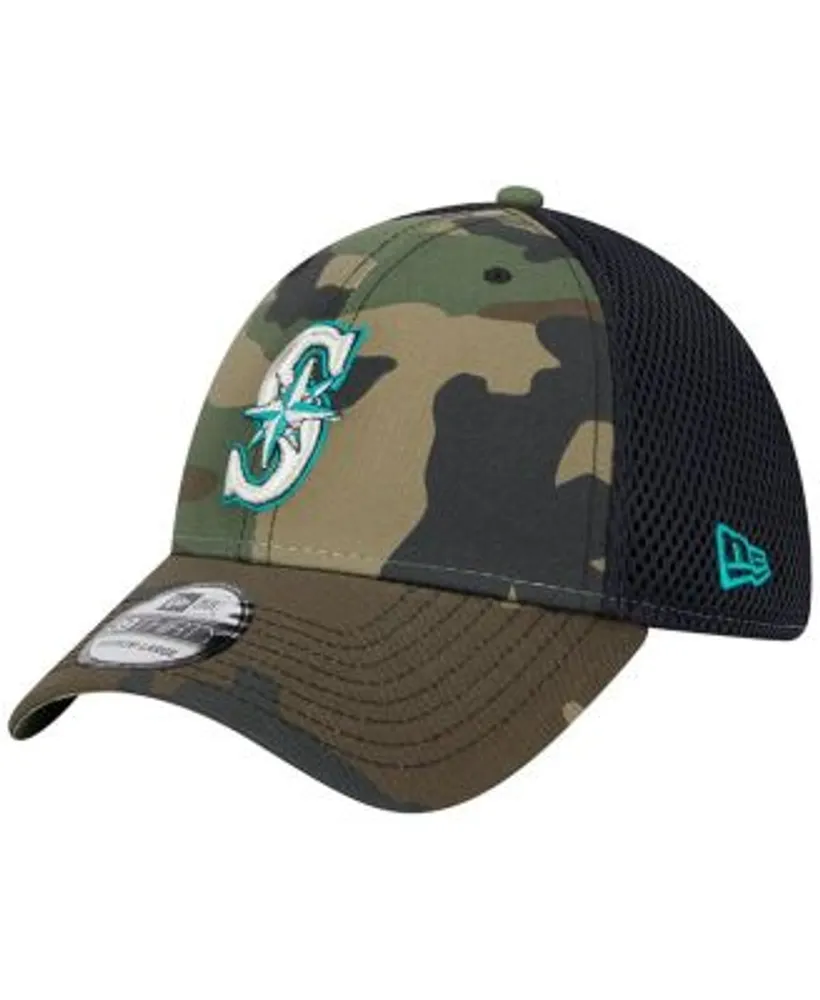 Seattle Mariners New Era Team Neo 39THIRTY Flex Hat - Camo