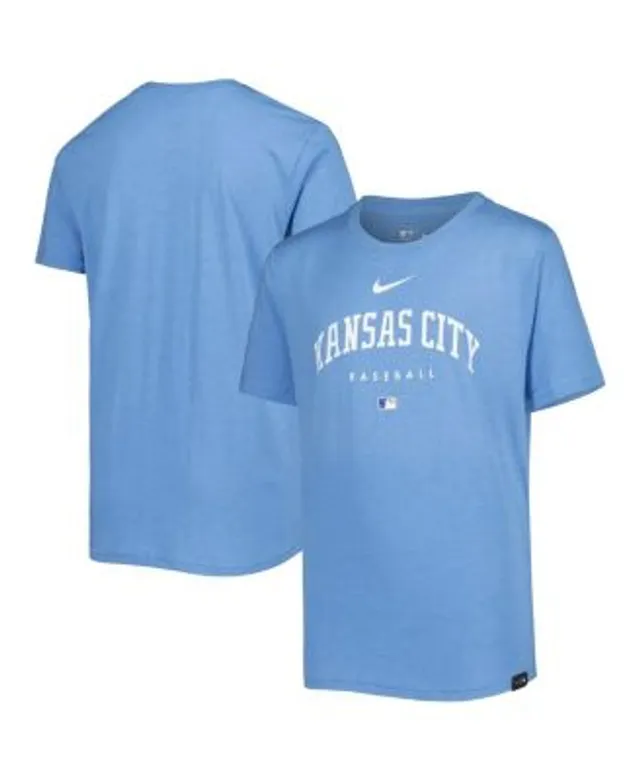 Nike Men's Kansas City Royals Authentic Collection Early Work Performance T-Shirt - Royal - S Each