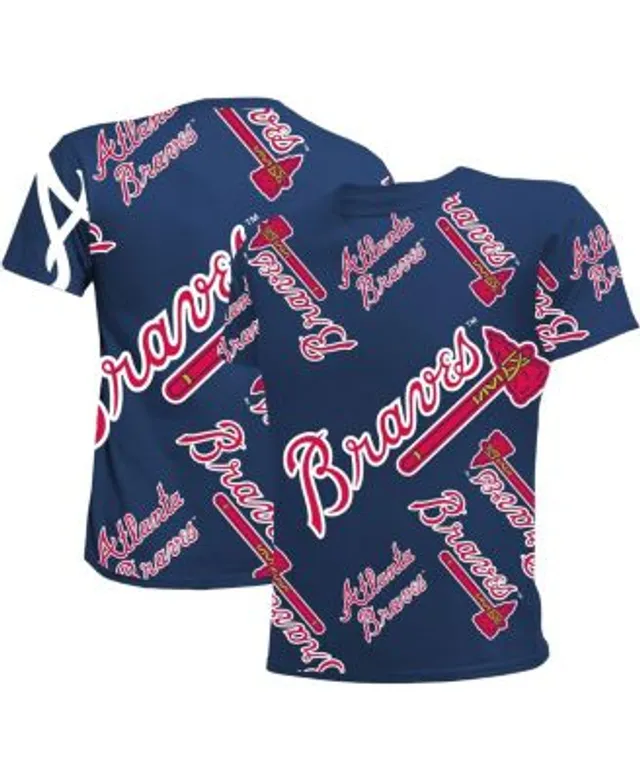 Atlanta Braves Primary Logo Graphic T-Shirt - Womens