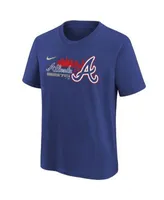 Nike Big Boys and Girls Atlanta Braves Official Blank Jersey - Macy's