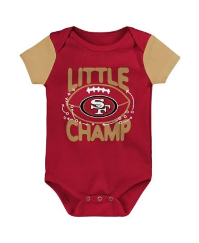 Minnesota Vikings Newborn & Infant Little Champ Three-Piece Bodysuit, Bib &  Booties Set - Purple/Gold