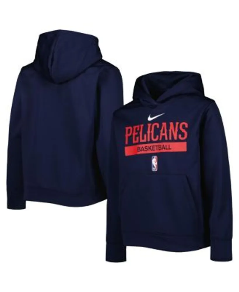 Women's New Orleans Pelicans Gold Collection Ladies Pullover Hoodie - Black