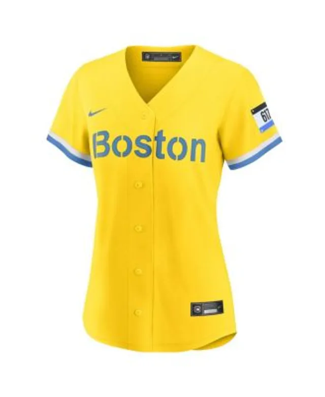 Youth Nike David Ortiz Gold Boston Red Sox 2021 City Connect