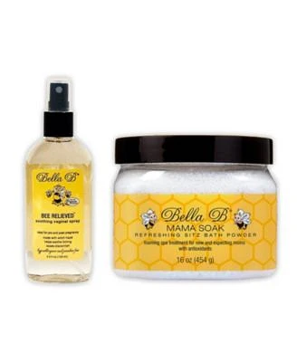 Bundle: Mama Soak Bath Powder 16oz and Bee Relieved Soothing Vaginal Spray 4.5oz