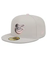 Men's New Era Khaki Baltimore Orioles 2023 Mother's Day On-Field 59FIFTY Fitted Hat