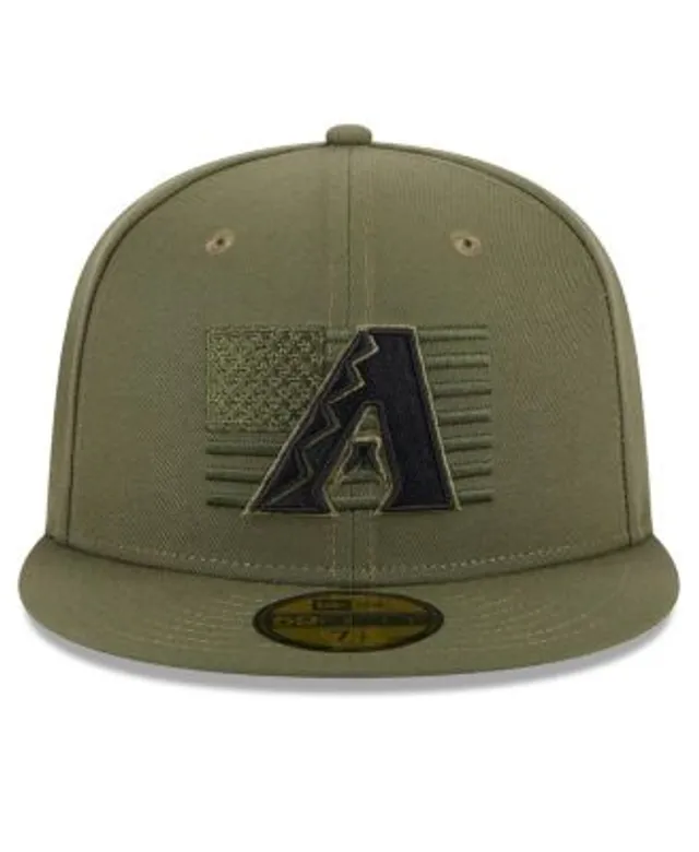 New Era Men's Green Arizona Diamondbacks 2023 Armed Forces Day On-Field  59FIFTY Fitted Hat