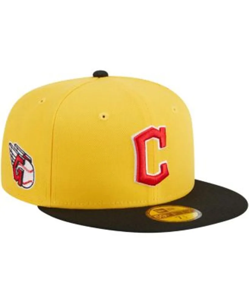 New Era Men's Yellow, Black Boston Red Sox Grilled 59FIFTY Fitted