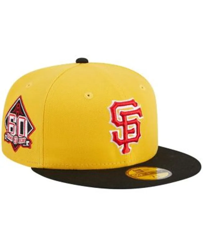 New Era San Francisco Giants 59FIFTY Fitted Hat, Black, Size: 7 1/2