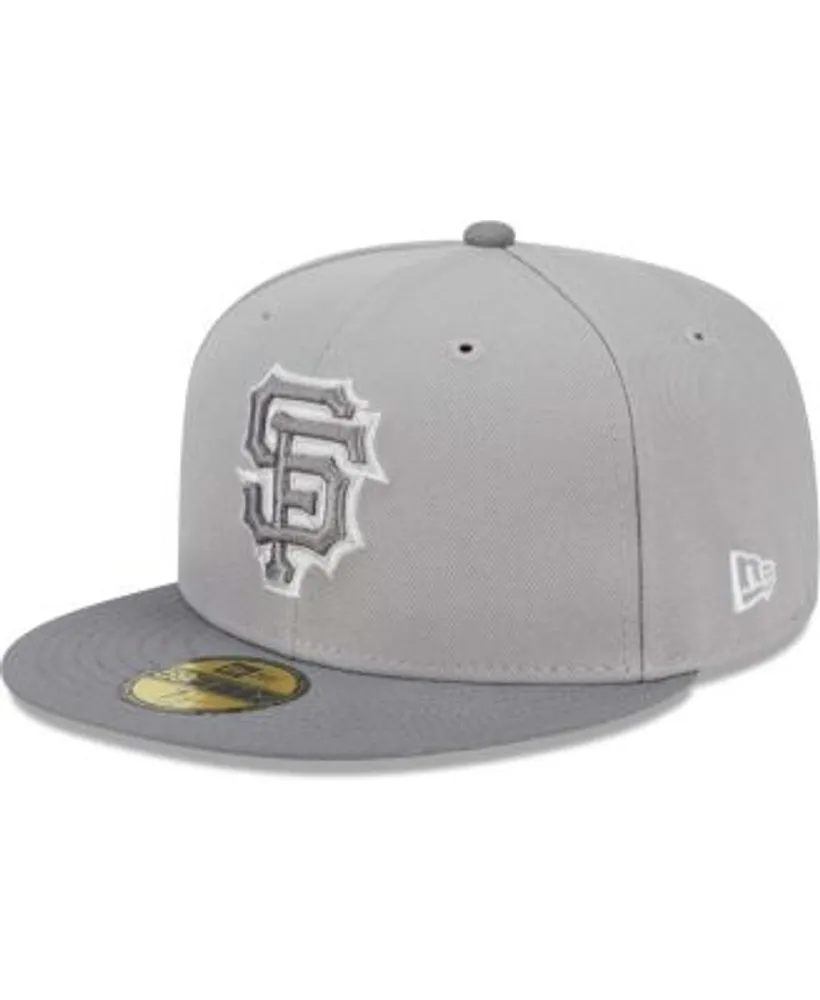 New Era Men's San Francisco Giants White on 59FIFTY Fitted Hat