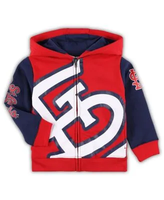 Toddler Philadelphia Phillies Red Poster Board Full-Zip Hoodie