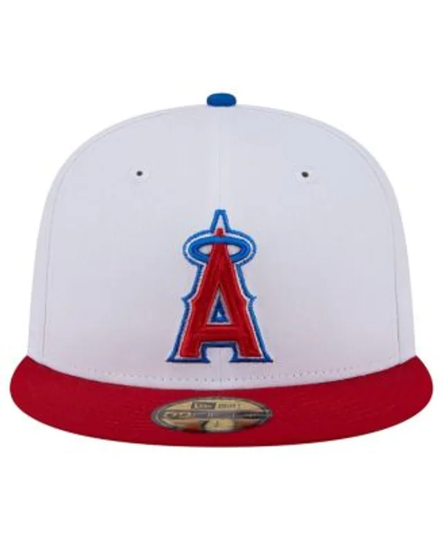 New Era Men's Los Angeles Angels Batting Practice Red Low Profile 59Fifty  Fitted Hat