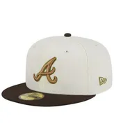 Men's Atlanta Braves New Era White Vice 59FIFTY Fitted Hat