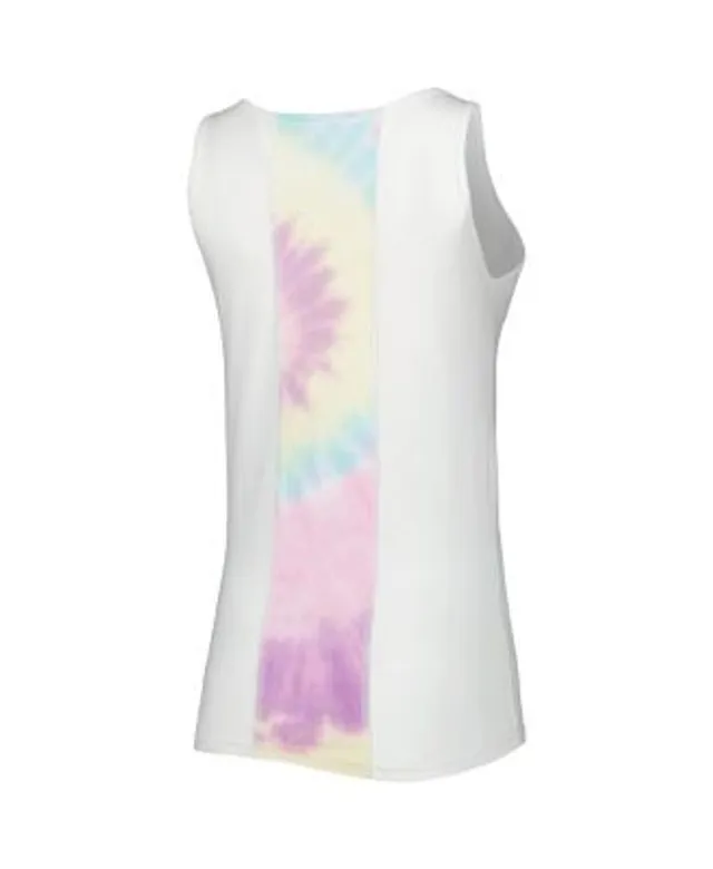 Boston Red Sox Refried Apparel Women's Tie-Dye Tank Top - White