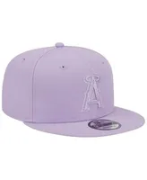 Los Angeles Angels New Era Spring Color Basic 9FIFTY Snapback Hat - Cream