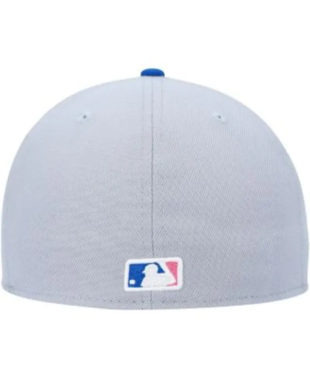 New Era Washington Nationals 59FIFTY Fitted Hat - Navy Blue/ Grey/ Light Blue 7 3/8