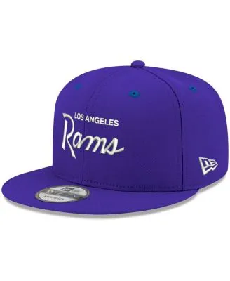 Men's Pro Standard Royal Los Angeles Rams Script Wordmark Snapback Hat