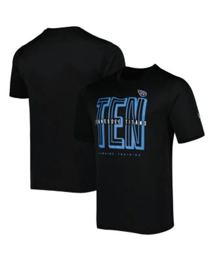 New Era Men's Black Tennessee Titans Scrimmage T-shirt