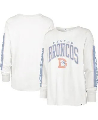 47 Brand Broncos StatementLong Sleeve T-Shirt - Women's