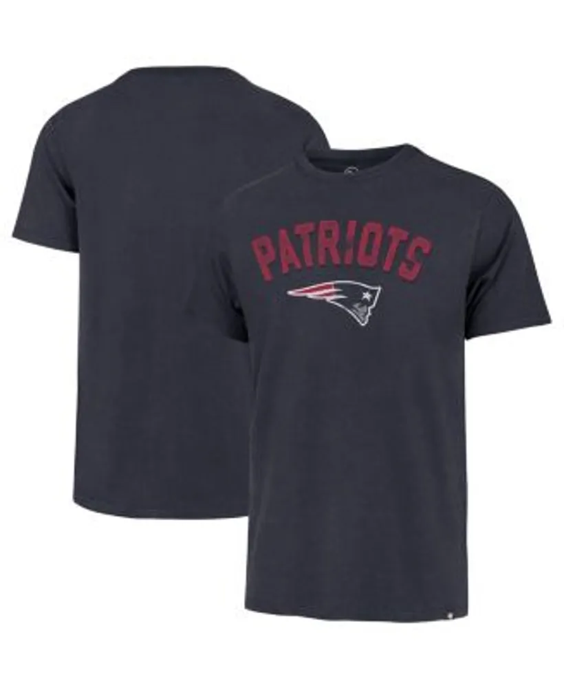 47 Men's New England Patriots Dozer Franklin Throwback Grey T-Shirt