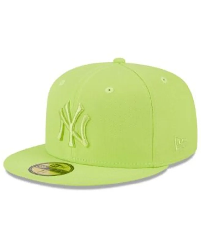 Men's New Era Green New York Yankees Logo 59FIFTY Fitted Hat